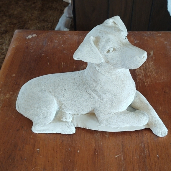 Jack Russell terrier statue (unpainted) - Picture 3 of 4